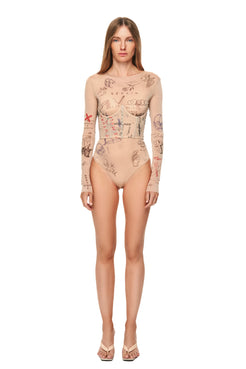 Mesh corset