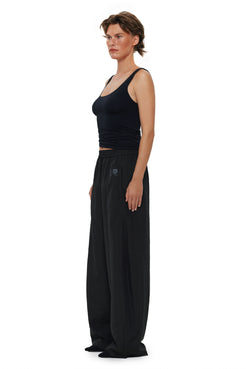 Black Track Pants