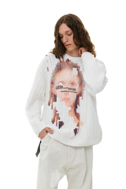 PIXEL FACE Sweater