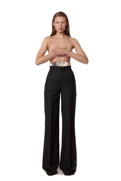 “ROBOT” black-tie pants