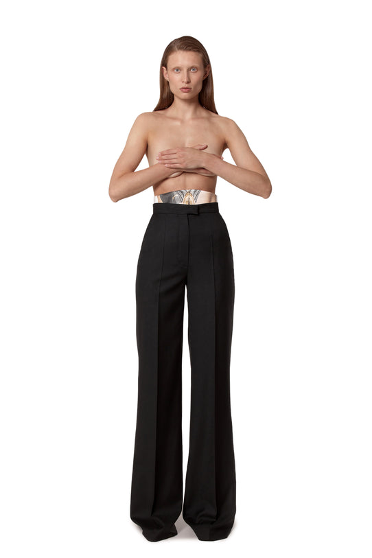 “ROBOT” black-tie pants
