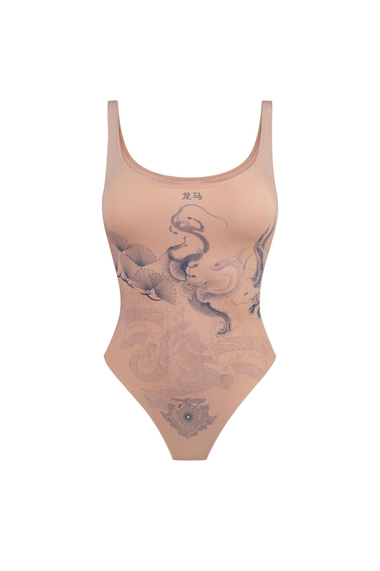 Tank Bodysuit PORCELAIN