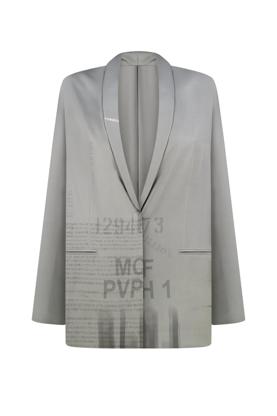 FRACTALE Silk Jacket