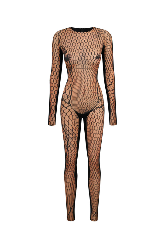 Night Life Mesh Overall