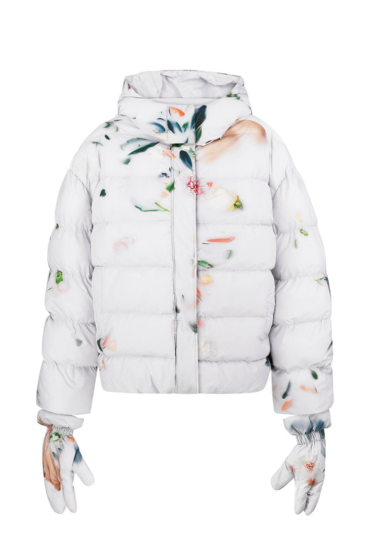 Down jacket with mittens SPA BALI