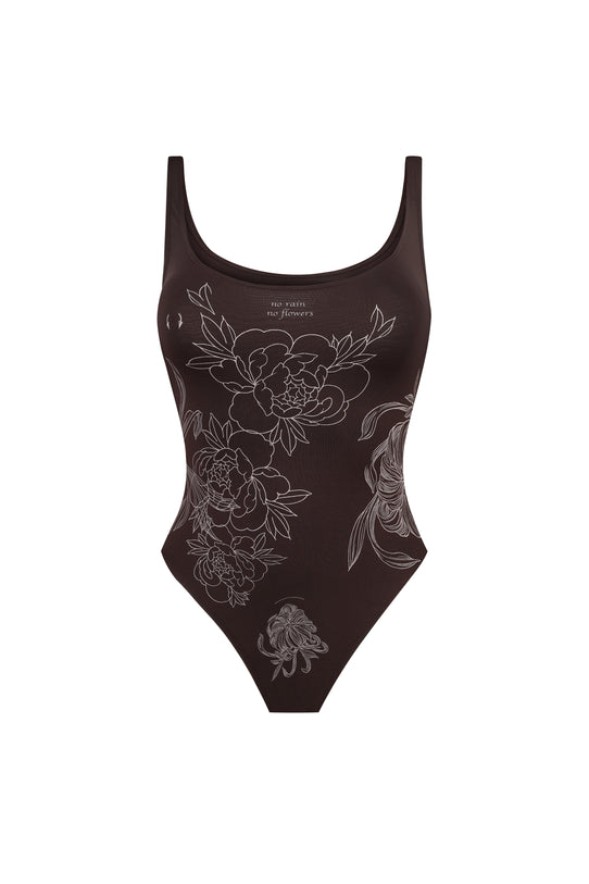 Tank Bodysuit BRUNETTE