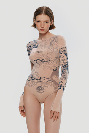 Bodysuit PORCELAIN