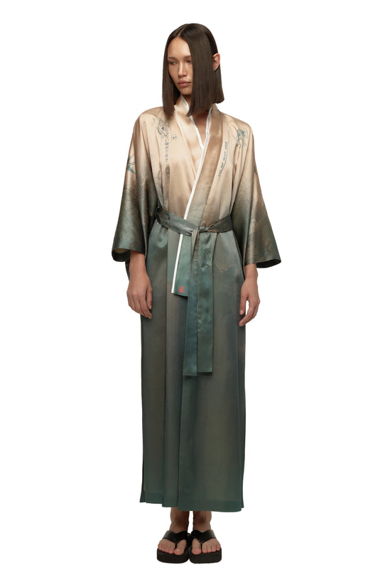 Black Orchid Kimono