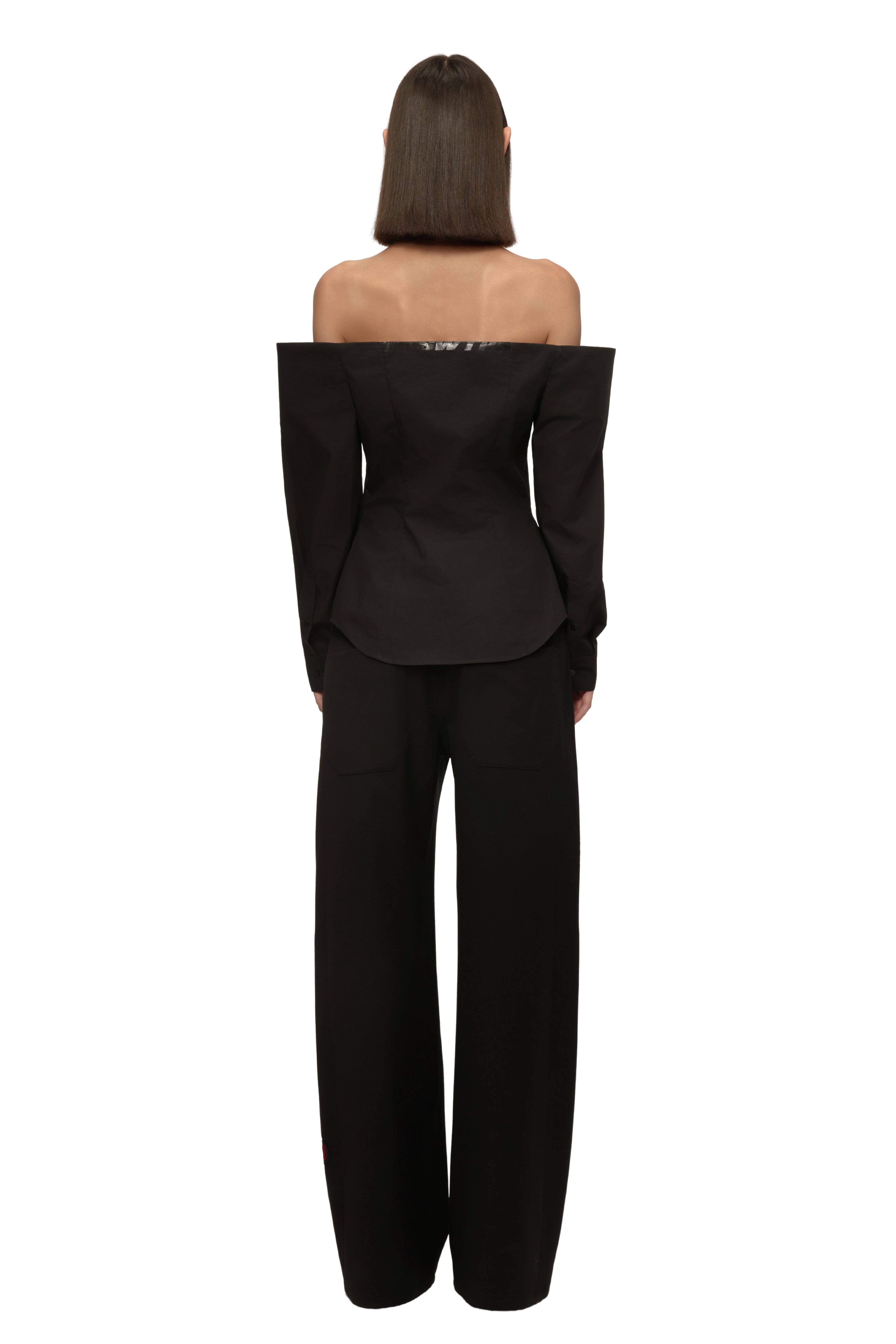 Black Orchid Corset Shirt