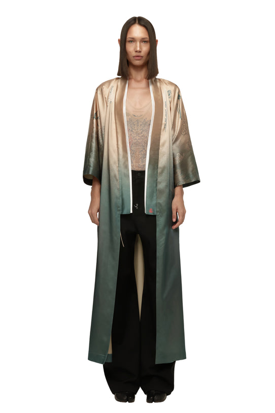 Black Orchid Kimono