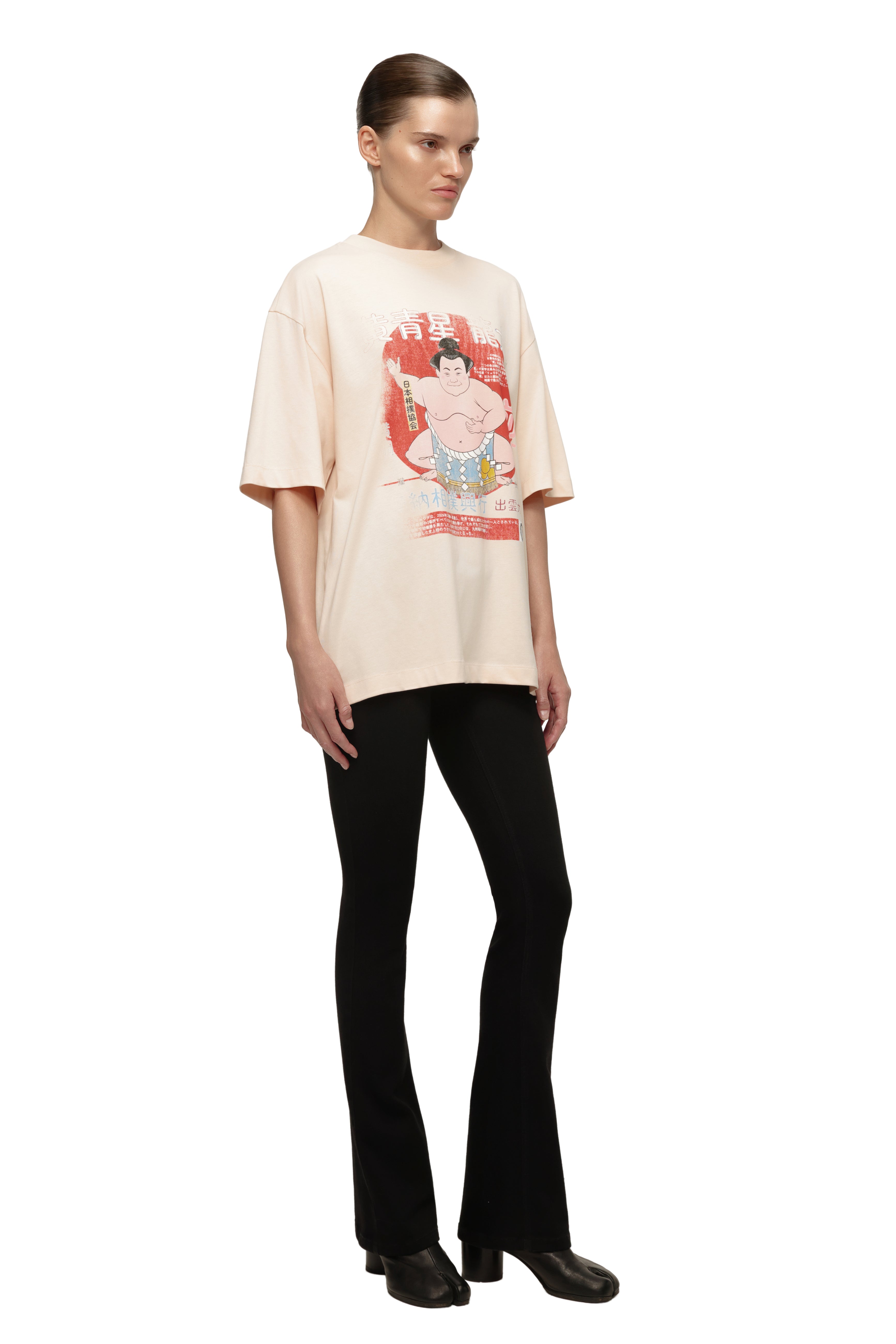Yokozuna Powder Pink Oversized T-Shirt
