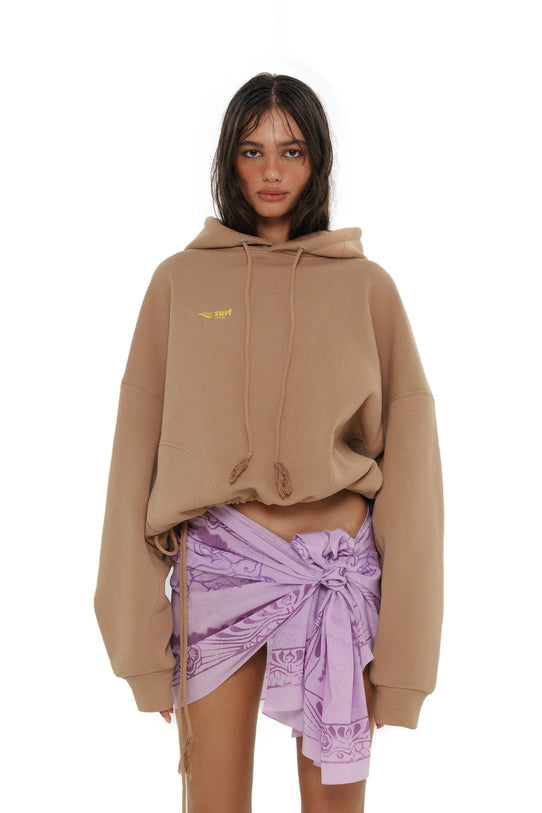 Beige hoodie ULUWATU