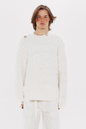 LAPOO Knitted Sweater