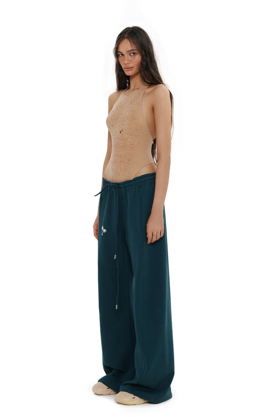 Dark green oversized pants ULUWATU