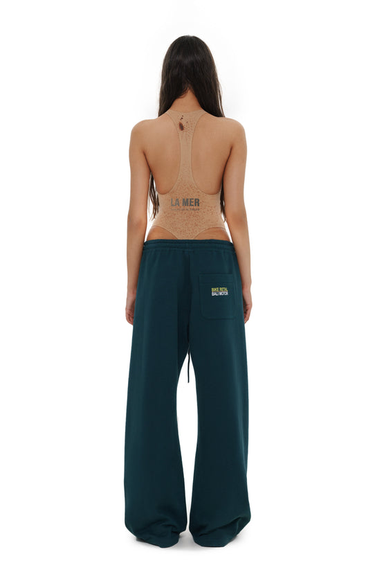 Dark green oversized pants ULUWATU