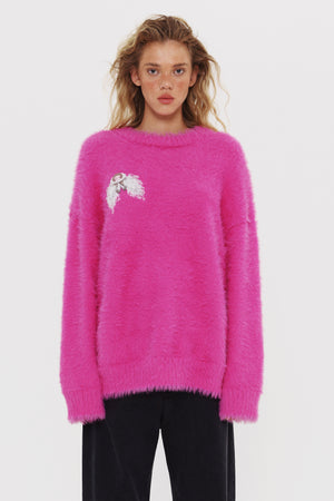 INLOVER Pink Sweater