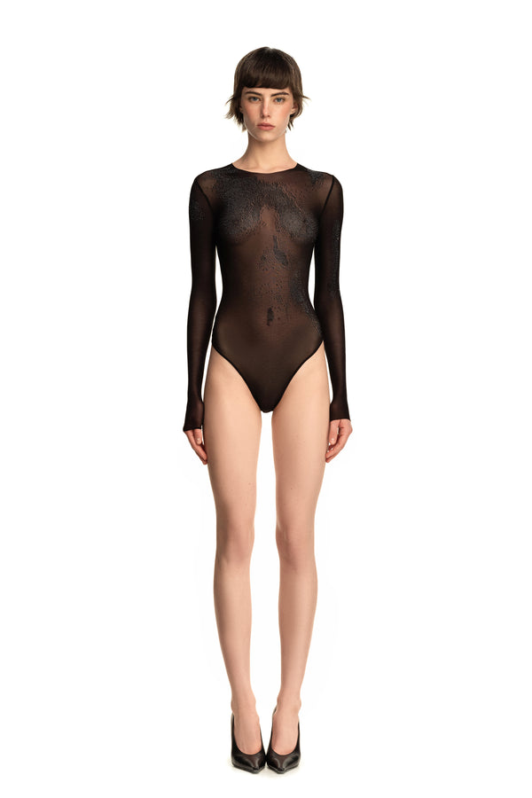 Stage Bodysuit BLACK diamond
