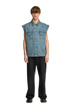 Denim Trucker Vest Repetition