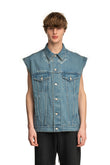 Denim Trucker Vest Repetition