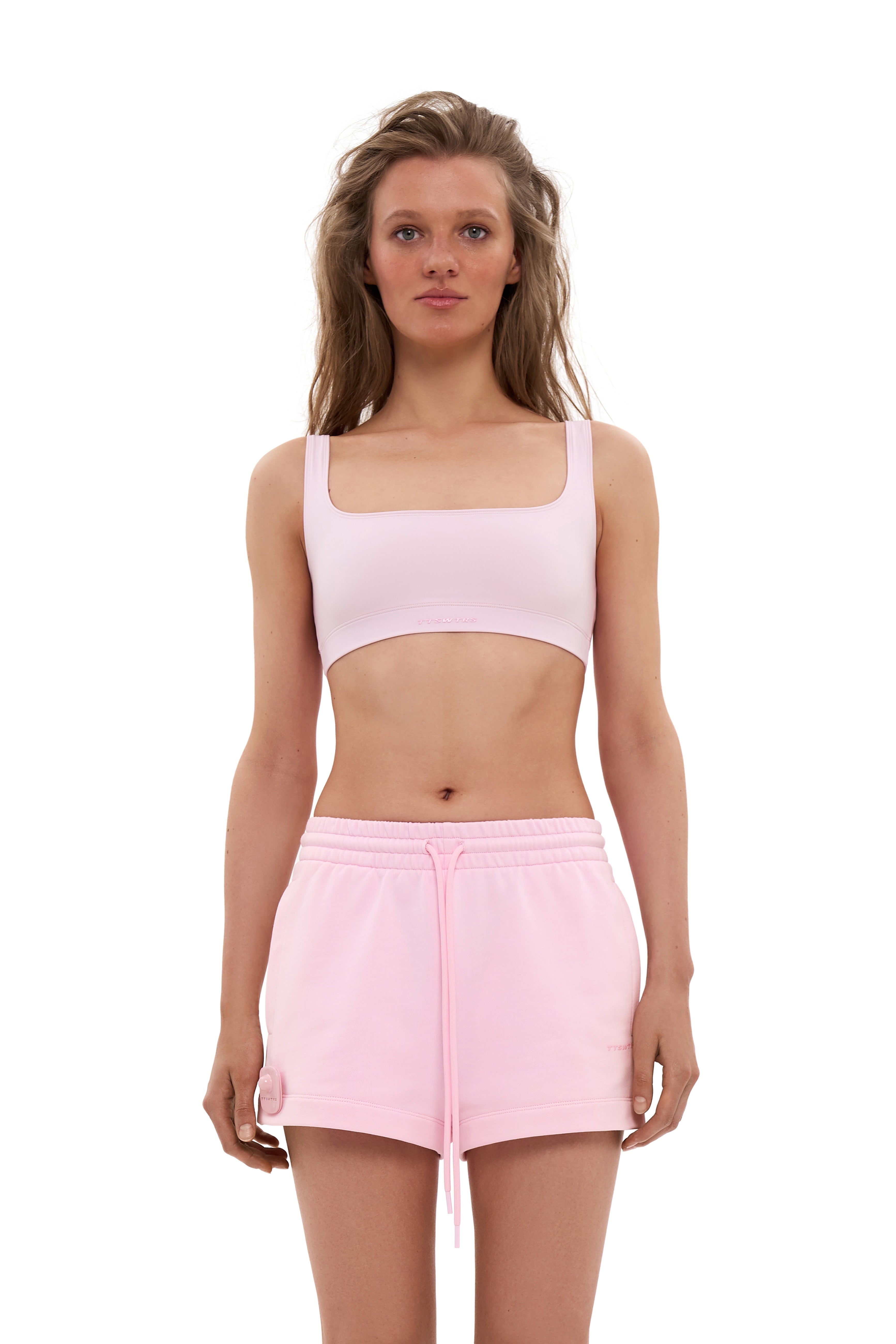 Pink Decollete Top