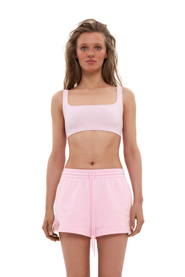 Pink Decollete Top