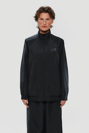 Black Track Jacket "BOLOTNIA"