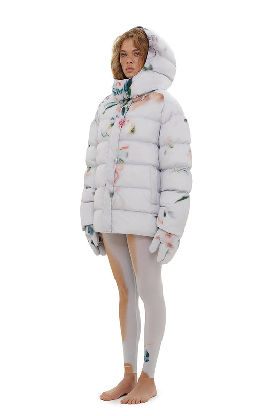 Down jacket with mittens SPA BALI