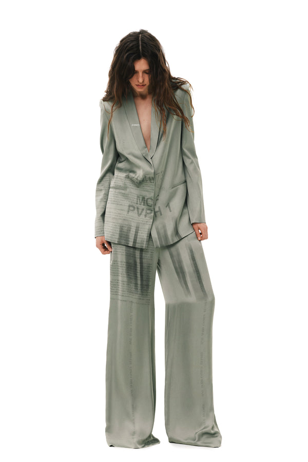 FRACTALE Silk Jacket