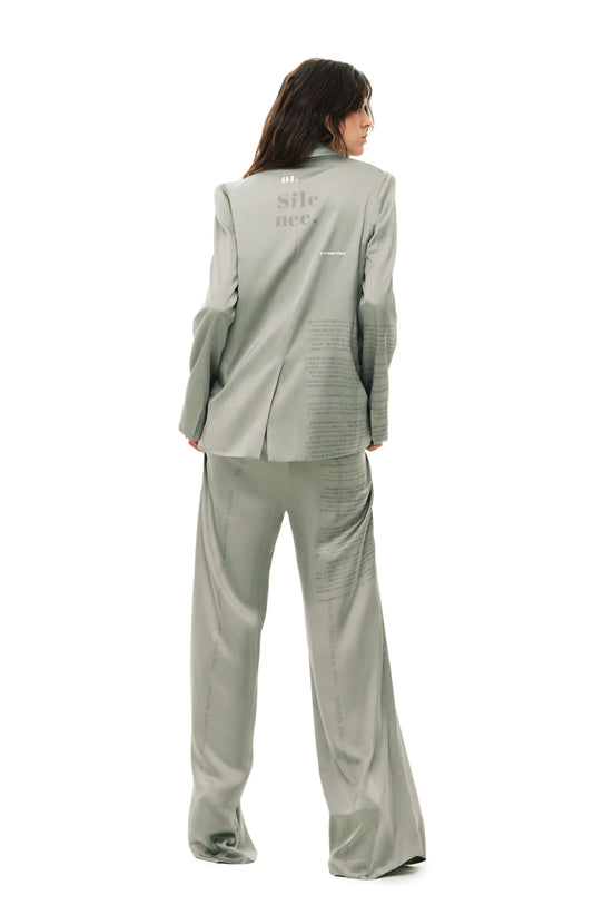 FRACTALE Silk Jacket