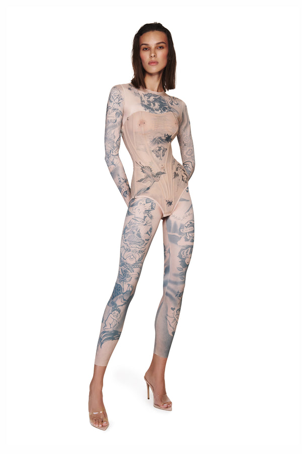 Skin Couture Corset Bodysuit