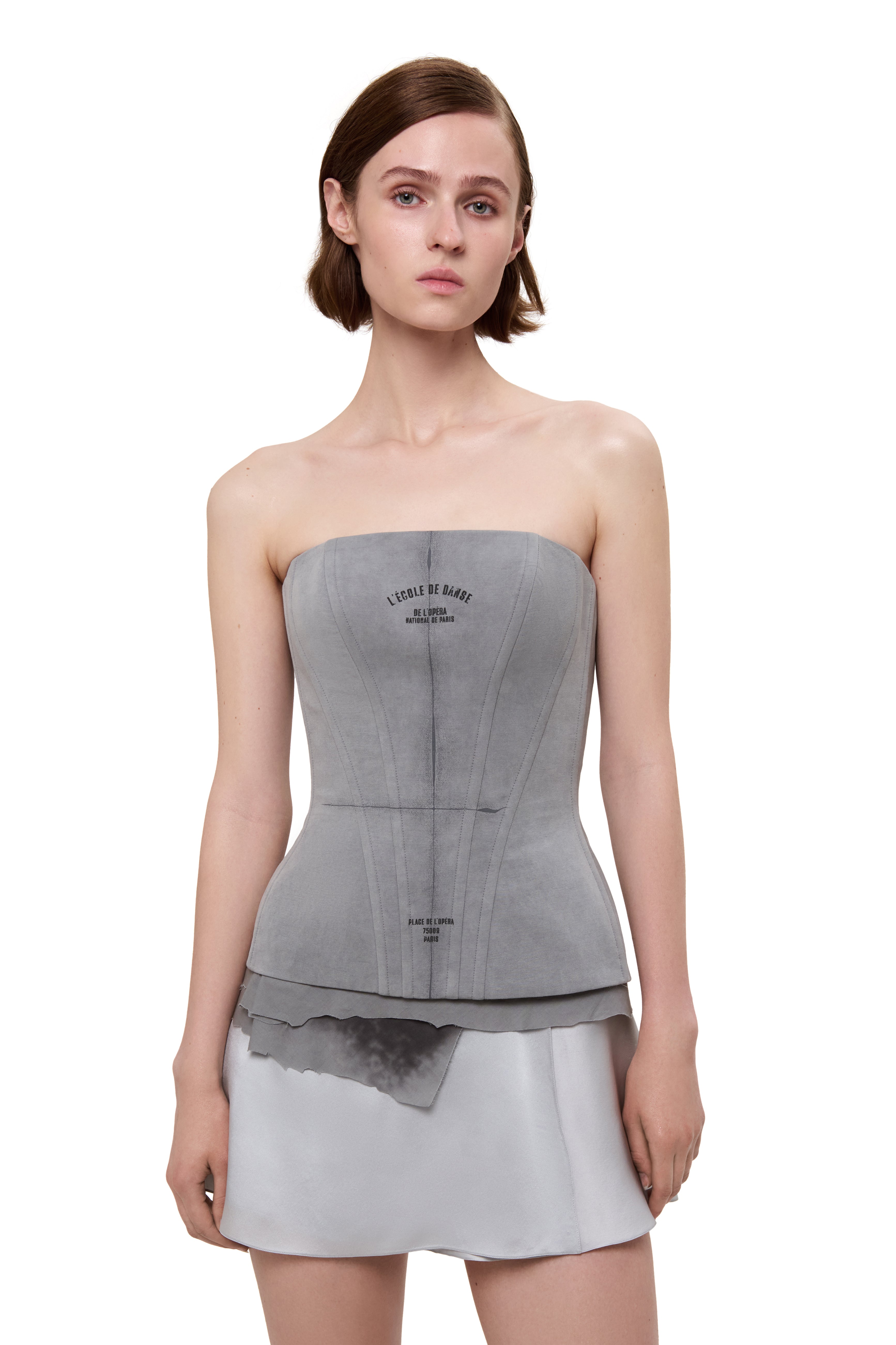 Grey Giselle Corset
