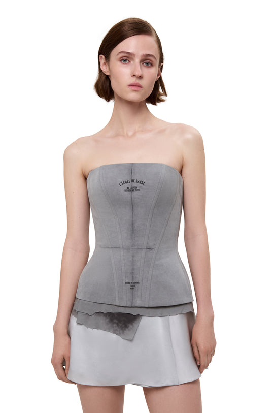 Grey Giselle Corset