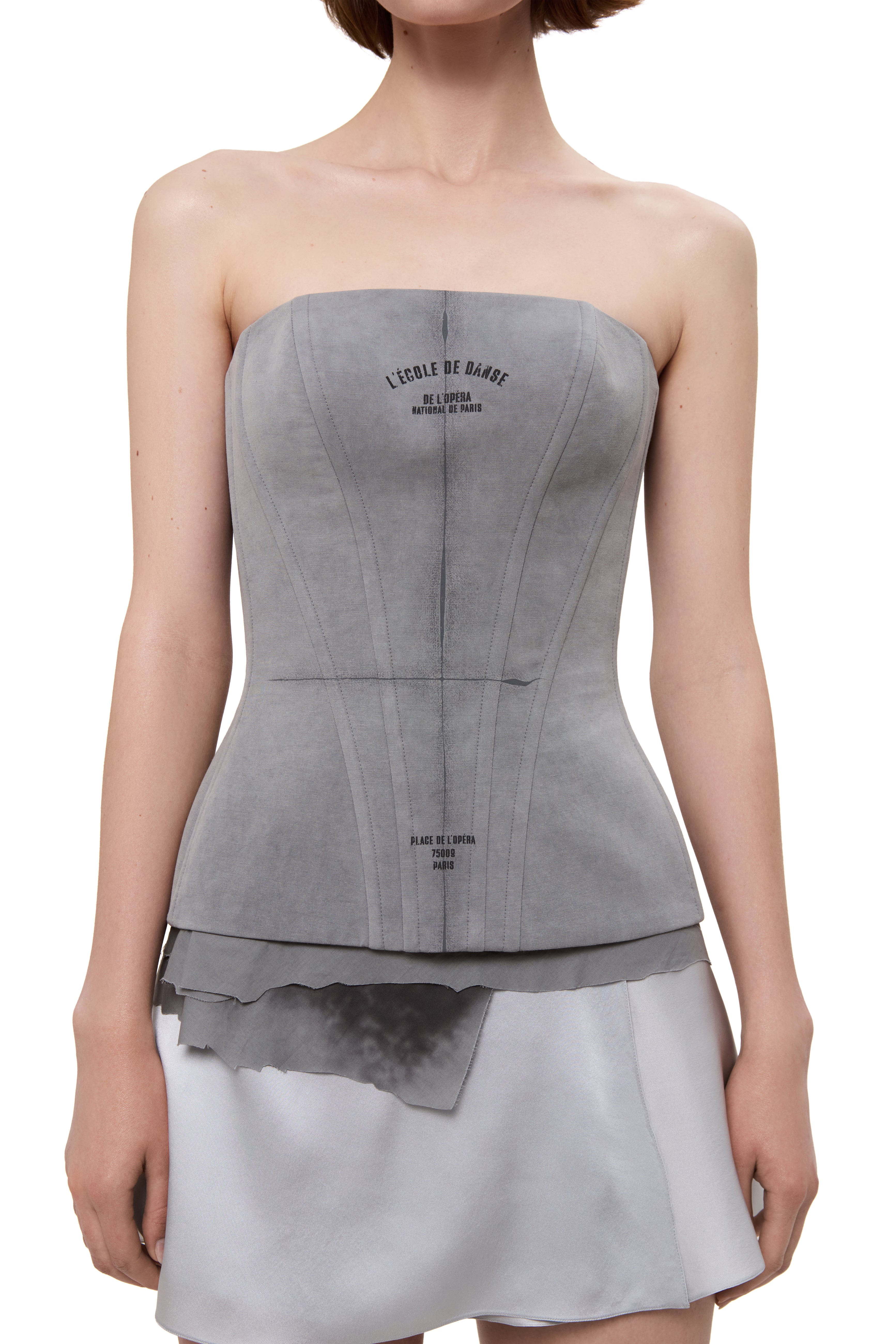 Grey Giselle Corset