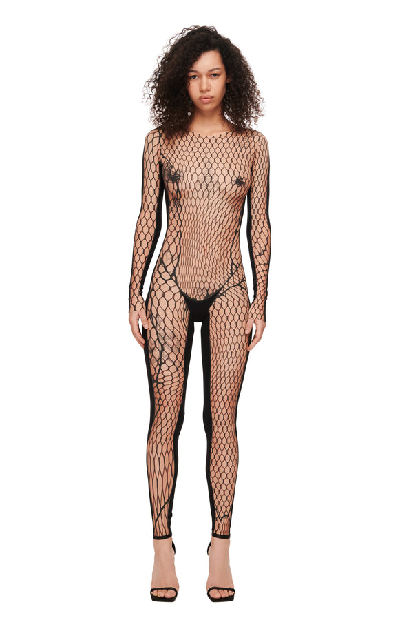 Night Life Mesh Overall