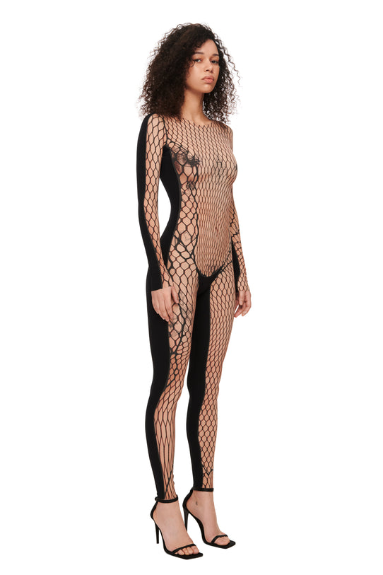 Night Life Mesh Overall