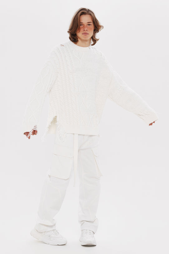 LAPOO Knitted Sweater