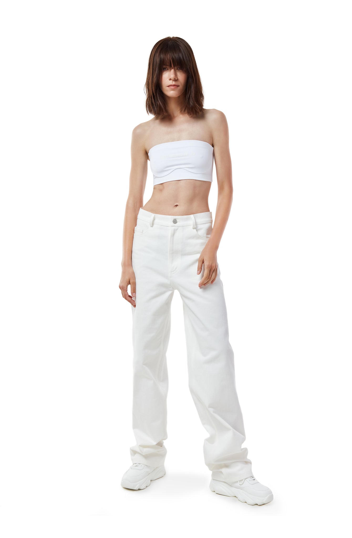 Strapless top