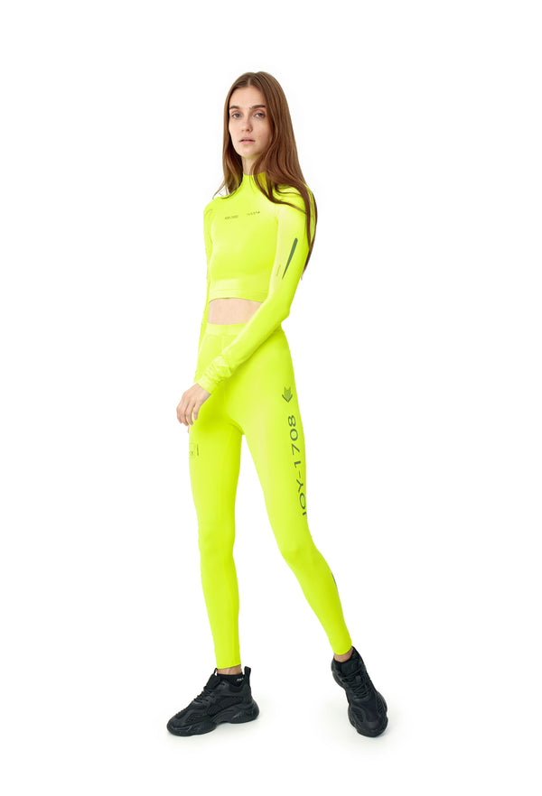 Neon leggings