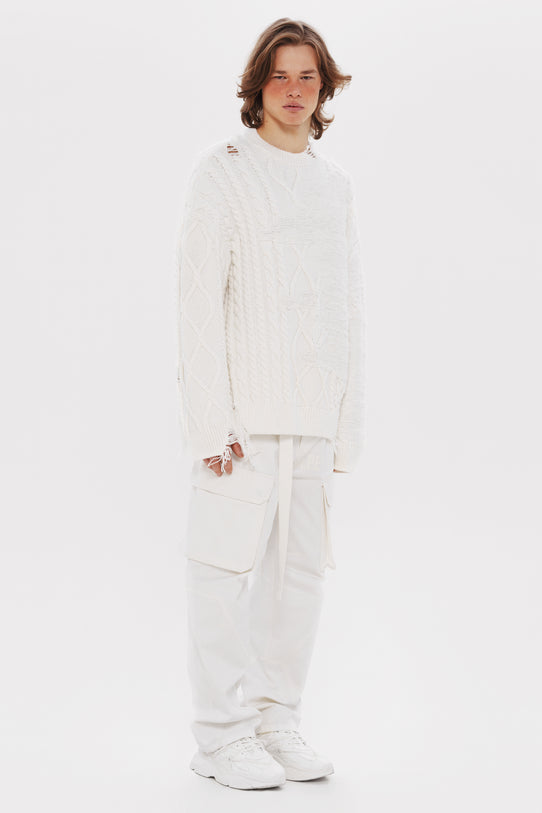 LAPOO Knitted Sweater