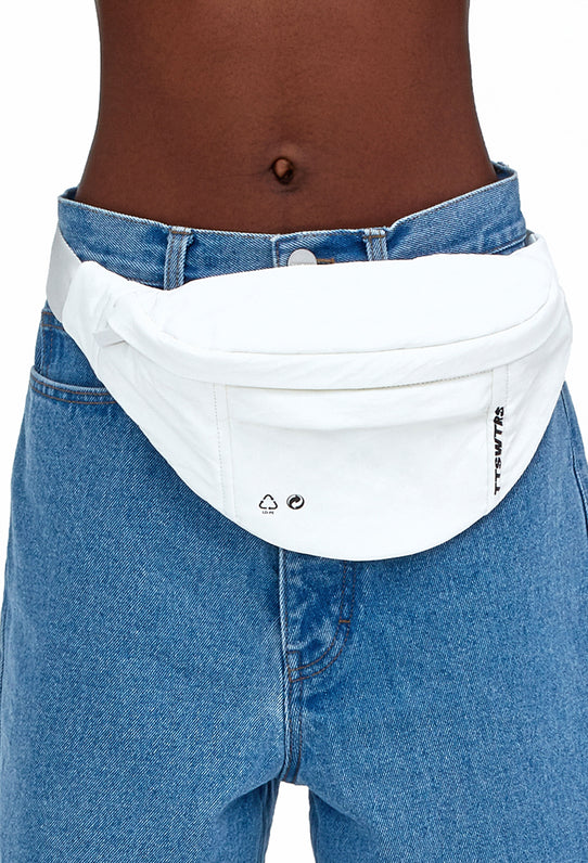 White belt bag