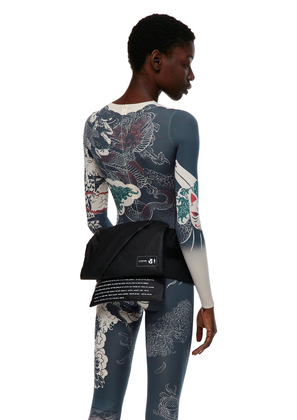 Black dao tyvek belt bag