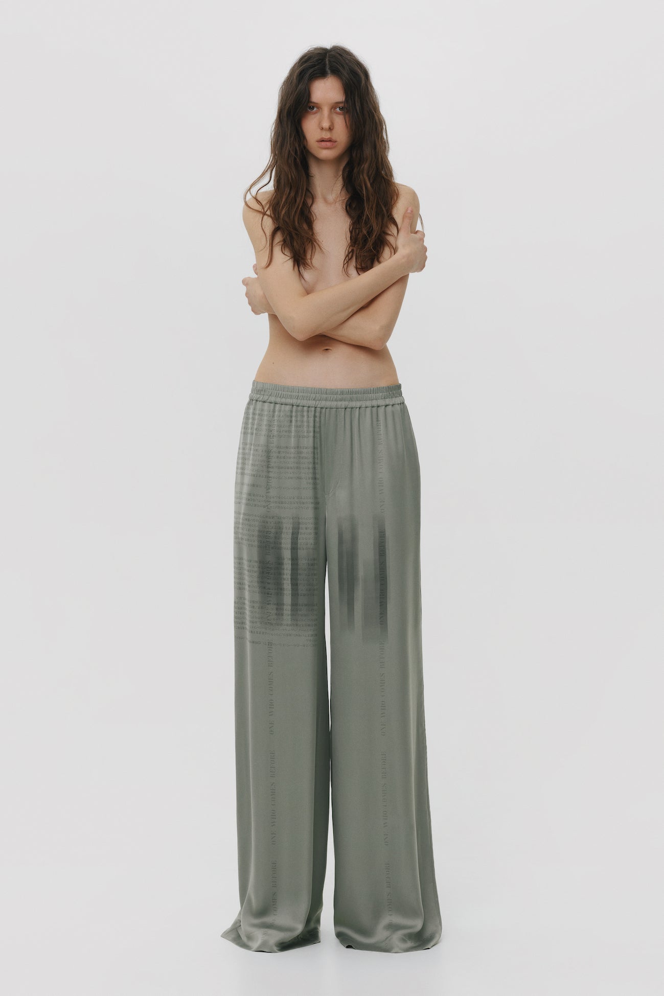 Fractale Silk Pants