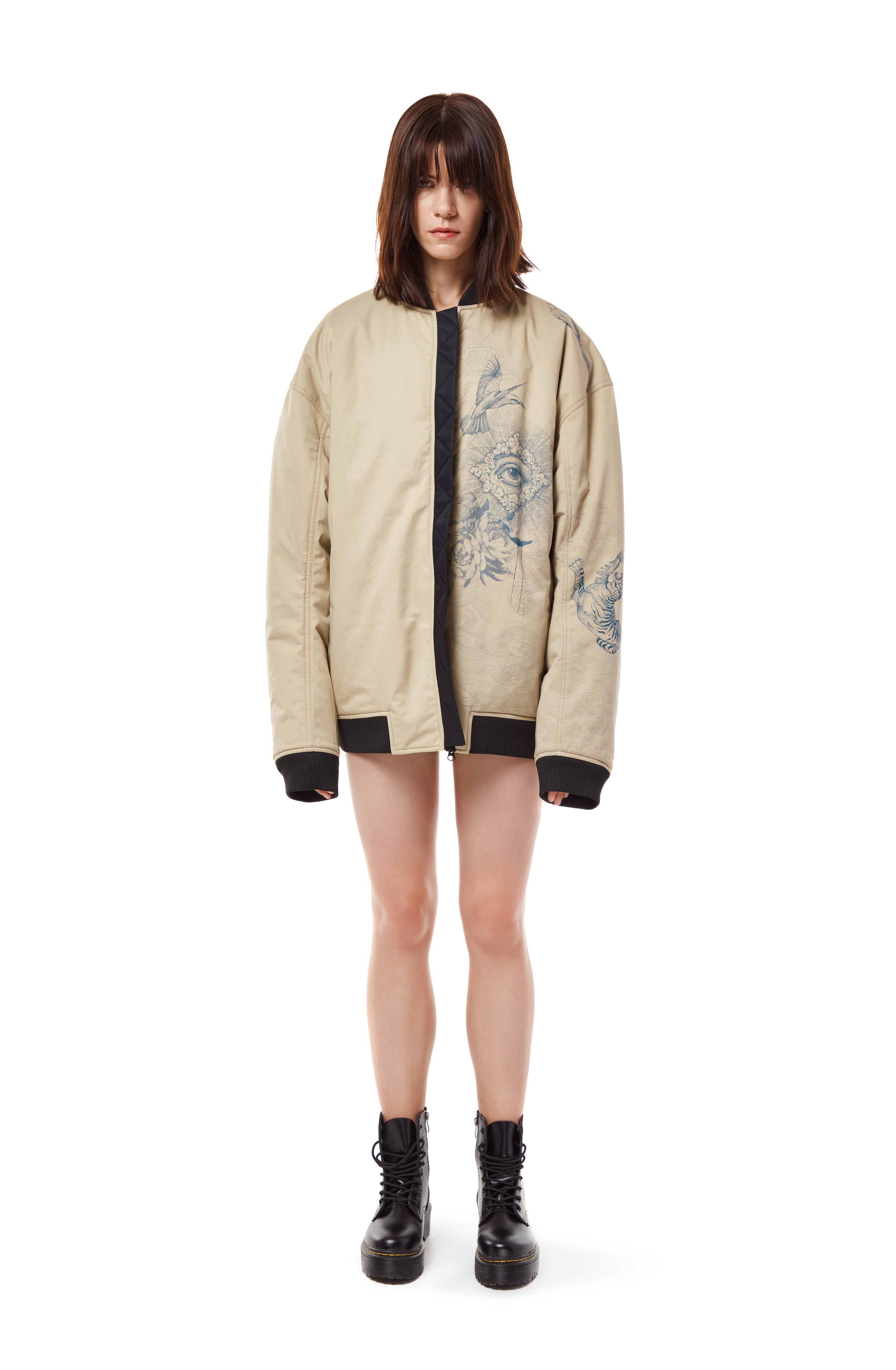 Double-faced bomber